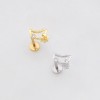 CZ MOON STARBURST DANGLE CZ THREADLESS (PUSH IN) 316L SURGICAL STEEL LABRET SET